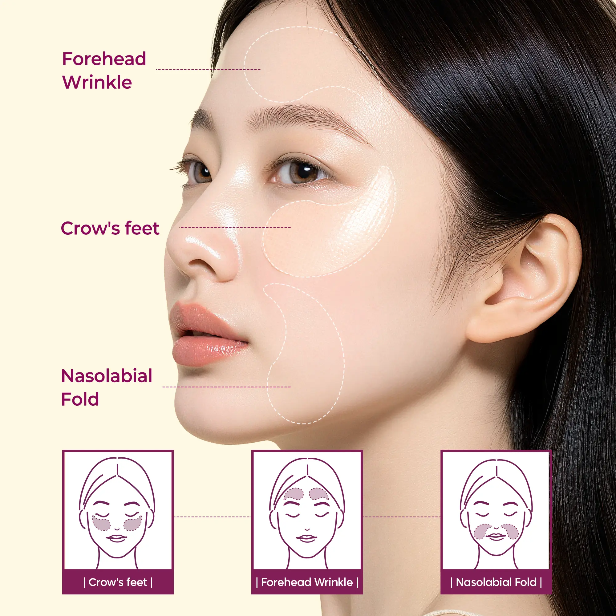 ボディ・フェイスケア Dreamin eye Dr.Melaxin Official] Calcium Volume Eye Patch 60ea - Anti-aging