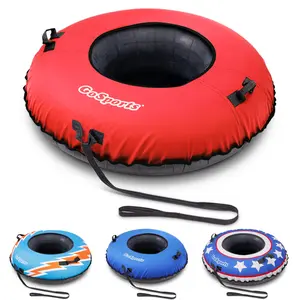 GoSports 44 Inch Heavy-Duty Winter Snow Tube - Red