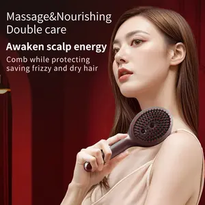 Massage Comb with Electric Mist Function for Scalp Care Red Light Comb for Hair and Scalp  Hair and Scalp Care Comb