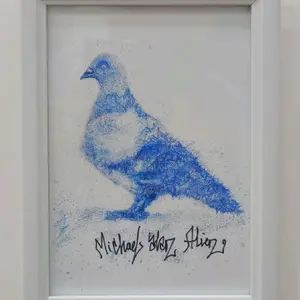 Michael Alan Alien "NY State of Mind" 4"x6" fine art print
