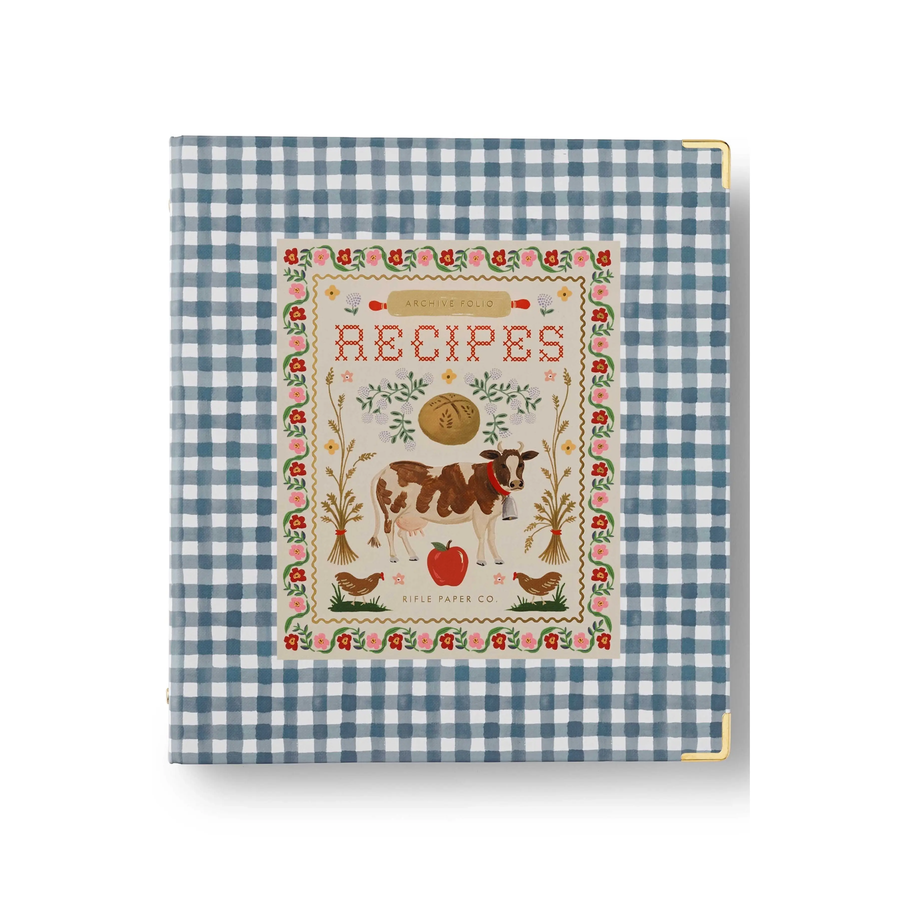 RIFLE PAPER CO - Home Sweet Home Recipe Binder