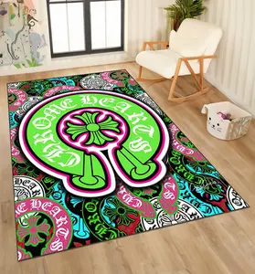 Pink Chrome Doormat, Chrome Doormat, Doormat Chrome, Machine Washable Doormat,Living Room Indoor Carpet,Non-Slip Doormat,Office Doormat, Area Doormat, Hausewarming gift 2