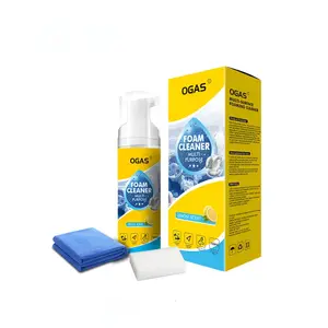 OGAS foam cleaner - seat stain remover, multipurpose foam cleaner 150ml, suitable for interior trim, dashboard, furniture, carpet and vehicle details