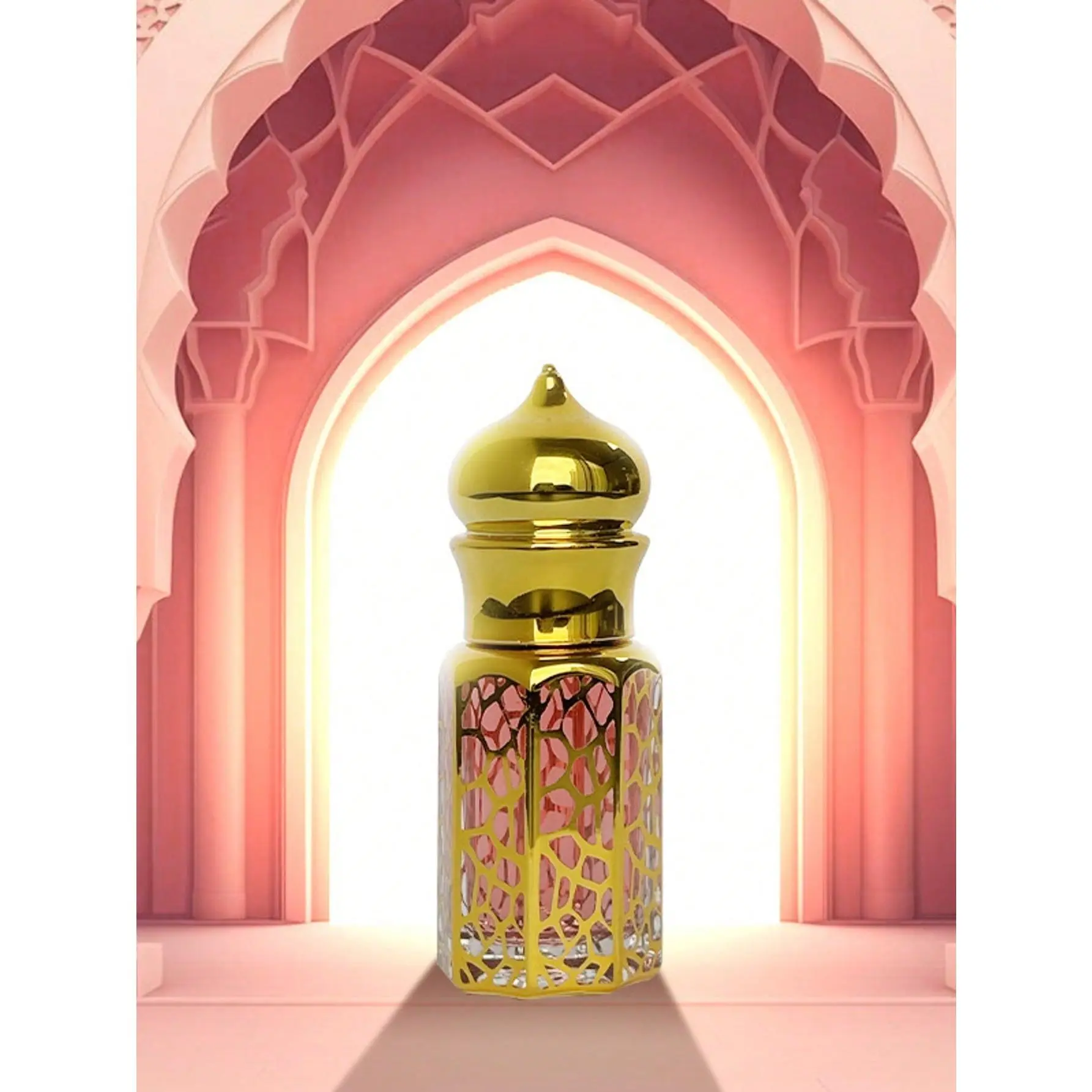 Women's Oriental Arabian Scent Perfume - 10ml*1pc Elegant Floral Blend Fragrance with Fruity-Citrus-Vanilla Notes, Unique Creative Design, Long-Lasting, Arabic Perfume Bottle Women's Fragrance, Ideal Gifts for Girlfriend