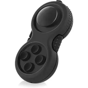 【Tactile Fidget Fun】 PLAYSYNC Classic Controller Fidget Pad, Ergonomic 8-Mode Toy for Calming Focus & Sensory Relaxation
