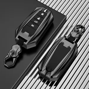 Key Fob Cover Fit for Toyota for Tacoma for Venza for Corolla for Grand for Highlander for Prius for Land Cruiser for Sienna for Sequoia for Tundra for Crown for RAV4 Prime