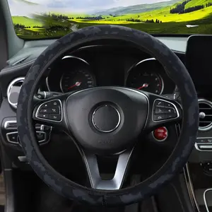 Bat Pattern Car Steering Wheel Cover, Universal Non-slip Steering Wheel Cover, Waterproof Steering Wheel Cover, Car Steering Wheel Insert Accessories