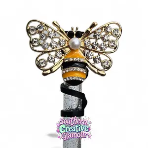 Deluxe Bumblebee Straw Topper