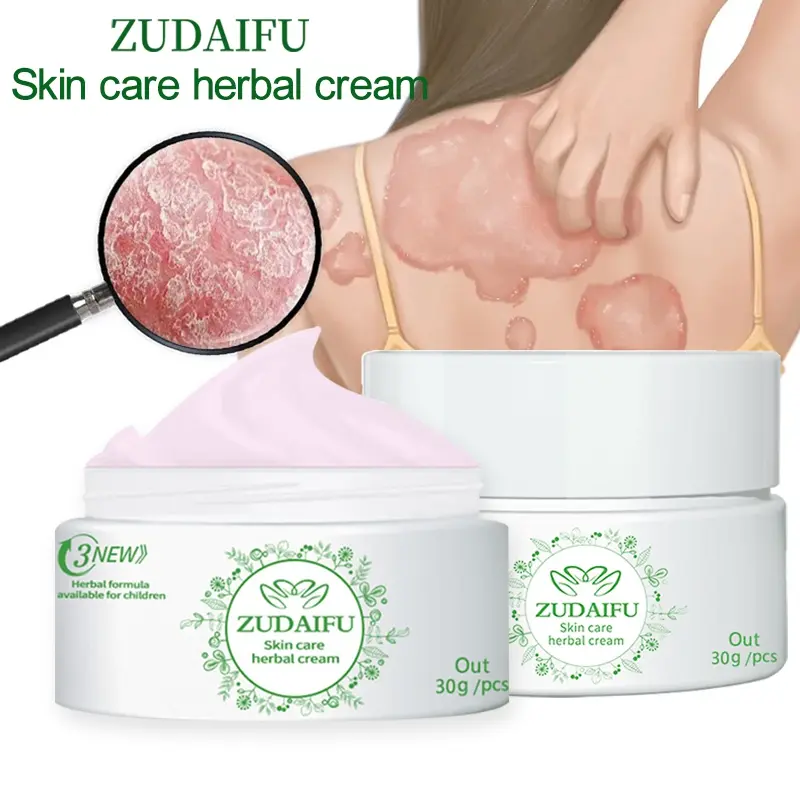 Zudaifu Herbal Care Cream Soothe Skin Itching Relieve Seasonal Dryness Deep Nourish Hydrating Body Ointment Daily Skin Moisturizer 30g