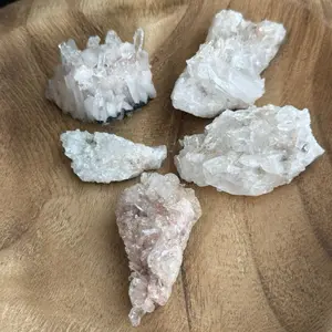 Pink Quartz Cluster • Lemurian-Style Striations • Heart Chakra Crystal