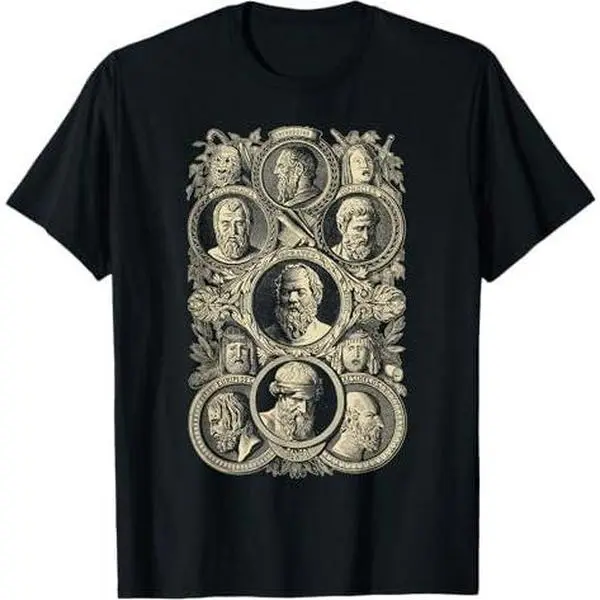 Plato Greek Philosophers Socrates philosophy T-Shirt