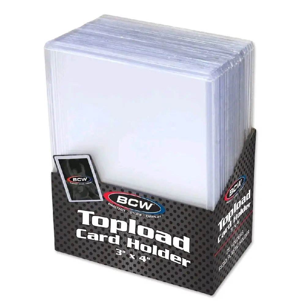 BCW Toploaders - Standard - 25ct