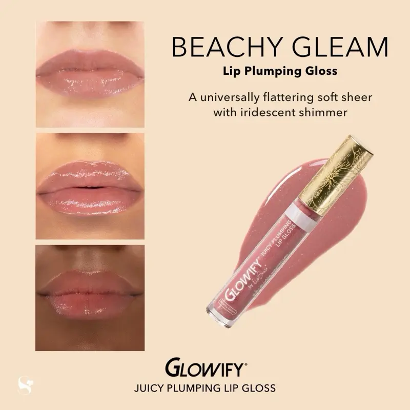 Beachy Gleam Glowify Plumping Gloss by Senegence
