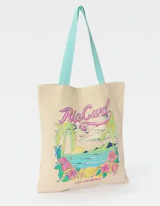 RIP CURL  Womens Shopper 3L Desto Tote Bag, Natural
