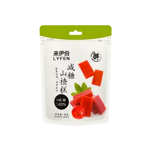 Yifen Hawthorn Cake - Reduced Sugar (25% Less) Appetizer Snack, 80g