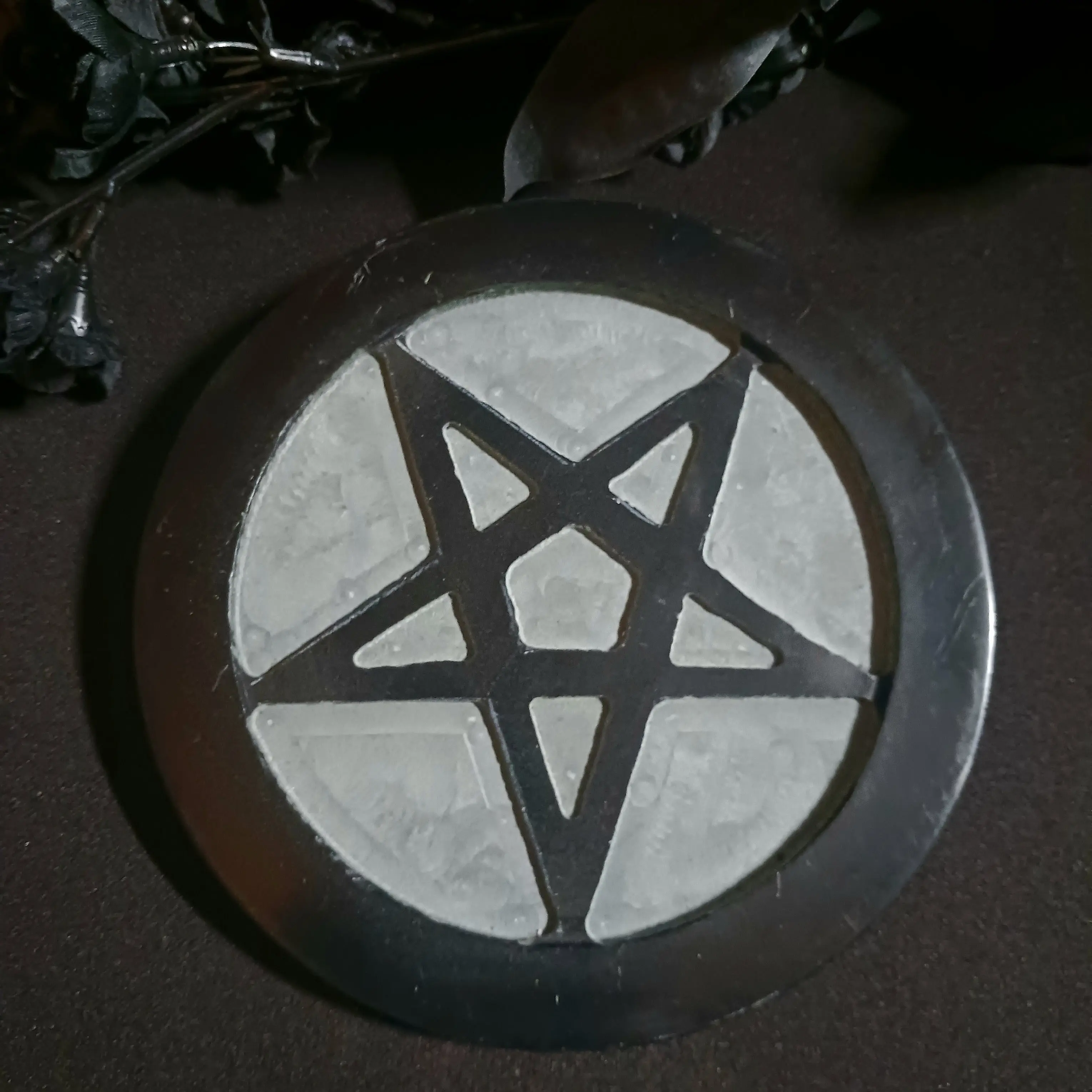 Pentagram Stone Altar Tile