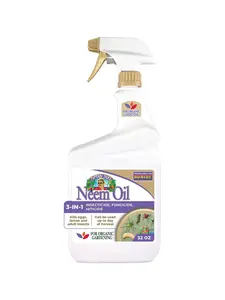 Bonide Captain Jack's Neem Oil, 32 oz Ready-to-Use Spray, Multi-Purpose Fungicide, Insecticide and Miticide for Organic Gardening