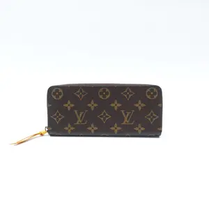 Pre-owned Louis Vuitton Canvas Small Leather Goods Zippy Monogram Wallet T10417387