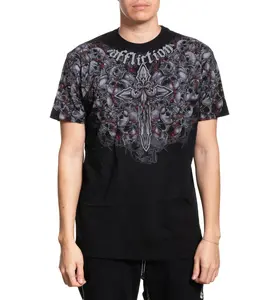 Affliction Men's T-shirt Crimson Wasteland