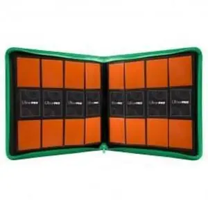 Ultra Pro PRO Binder: 12-Pocket Zippered - Green