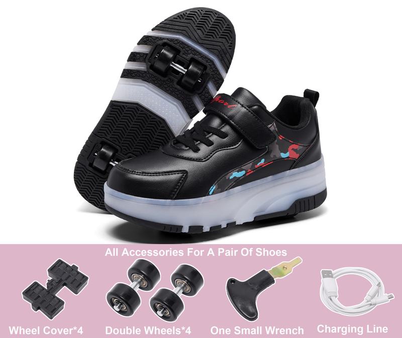 Children's LED light skate shoes are fun and fashionable, suitable for boys and girls' birthday parties and Christmas Children's LED light skate shoes are fun and fashionable, suitable for boys and girls' birthday parties and Christmas