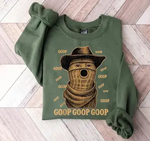 The Burnt Peanut GOOP Sweatshirt, Bungulator Crewneck Sweater, Funny Meme Shirt, Western Cowboy Lover Clothes Christmas Gift for Her Him