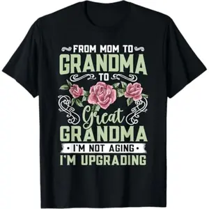 Celebrate Mothers Day with Heartwarming Mom Grandma and Great Grandma TShirt Design