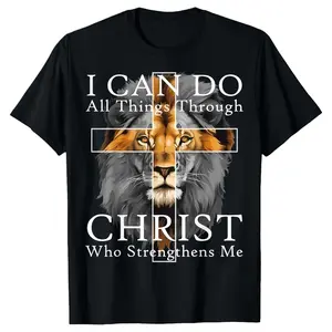 GEM Cotton I'm Just Out Here Trusting God Christian Religious T-Shirt Golf Gift T-Shirt For Men and Women Summer