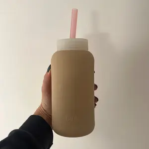 Bink Day Cherry Glass Water Bottle - 27oz - Drinkware