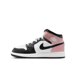 Air Jordan 1 Mid "White Rust Pink Black" - Non adult