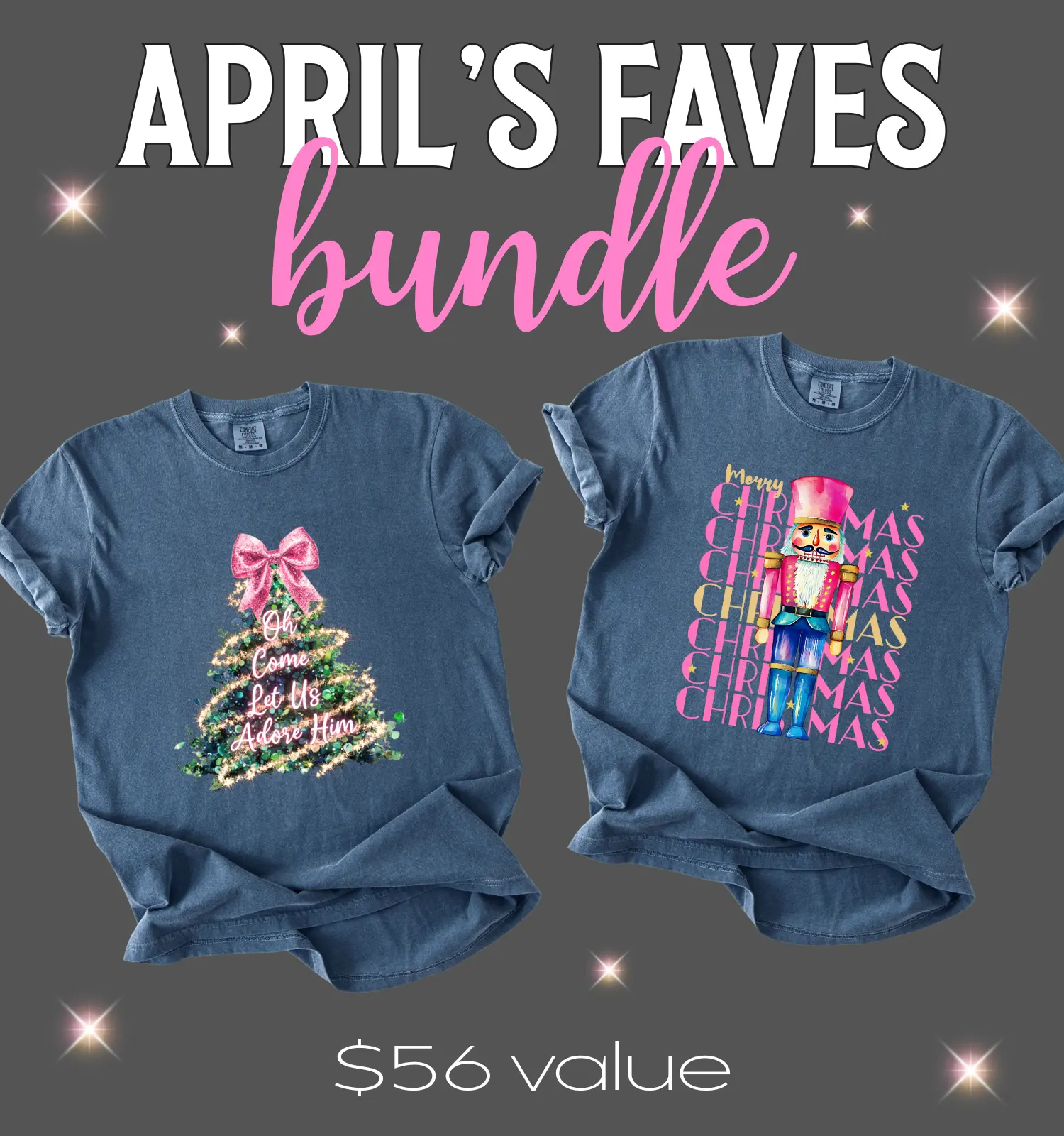 April's Favorite Bundle of 2 Comfort Colors Tees