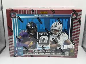 2025 Panini Donruss Optic Football Mega Box Red - Factory Sealed
