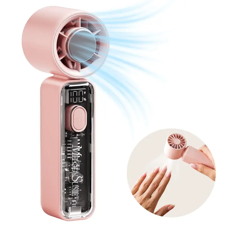 MelodySusie Portable & Rechargeable P-ARTF13 Mini Nail Art Cooling & Drying Fan