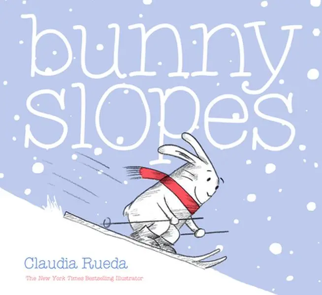 USED Book - Bunny Slopes: (Winter Books for Kids, Snow Children's Books, Skiing Books for Kids) by Rueda, Claudia (Hardcover) - english