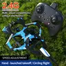 Remote Control Fighter Jet Toy Plane with Remote Controller, 360 Degree Flip Stunts, LED Lights, Outdoor Kids Flying Toy, Beginner Friendly, Remote Control Airplanes
