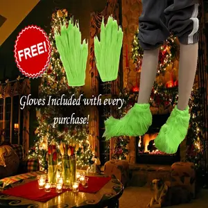 Cozy Festive Christmas Slippers