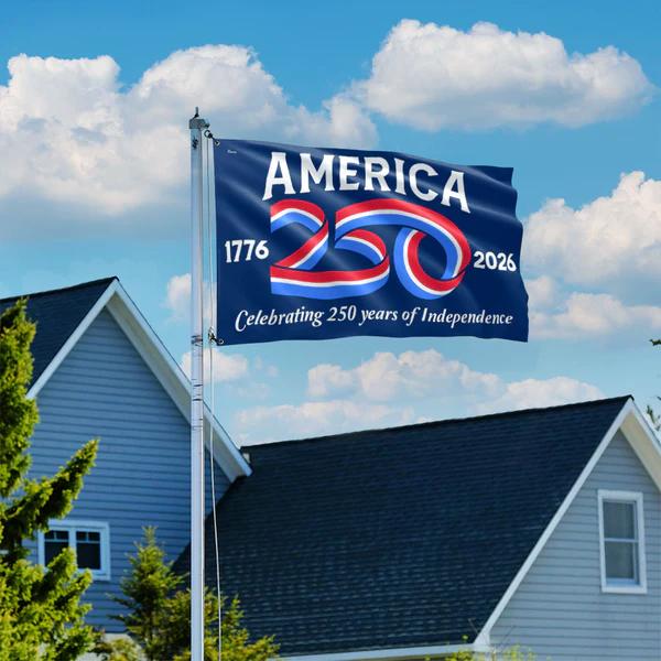 250th Anniversary Flag of the United States of America 2026 Patriotic American Flag - Commemorate 1776-2026 New Year Decor Printed 3x5 USA Anniversary Flag Freedom U.S 2026 250th Anniversary Flag of the United States of America 2026 Patriotic American Flag - Commemorate 1776-2026 New Year Decor Printed 3x5 USA Anniversary Flag Freedom U.S 2026