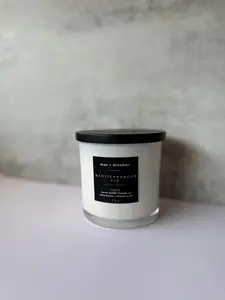 luxurious lotion candle