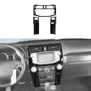 For 2010-2019 4Runner Interior Center Navigation Panel Air Conditioner Trim Cover