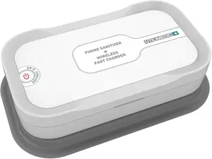 UV8LED Fast Wireless Cell Phone Charging Pad & Sanitizer Charger Smartphone