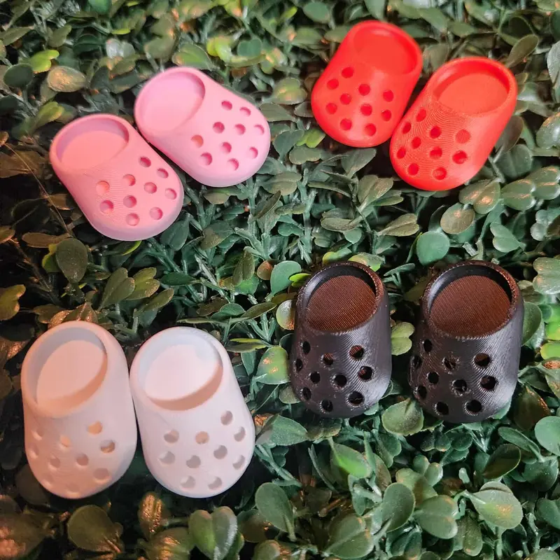 Mini Shoe Accessory for Dolls - Plastic Detailing - Perfect for Enhancing Doll Appearance - Ideal for Collectors & Enthusiasts