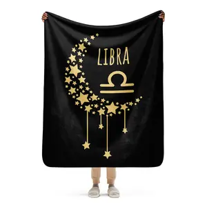 Libra Sherpa blanket