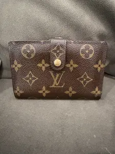 Pre-owned Louis Vuitton Canvas Small Leather Goods Monogram Portefeuille Viennois Bifold Wallet