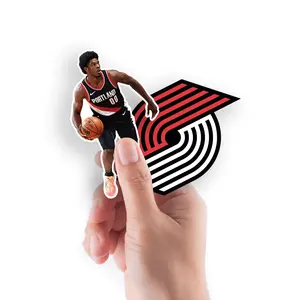 Portland Trail Blazers: Scoot Henderson Minis        - Officially Licensed NBA Removable     Adhesive Decal