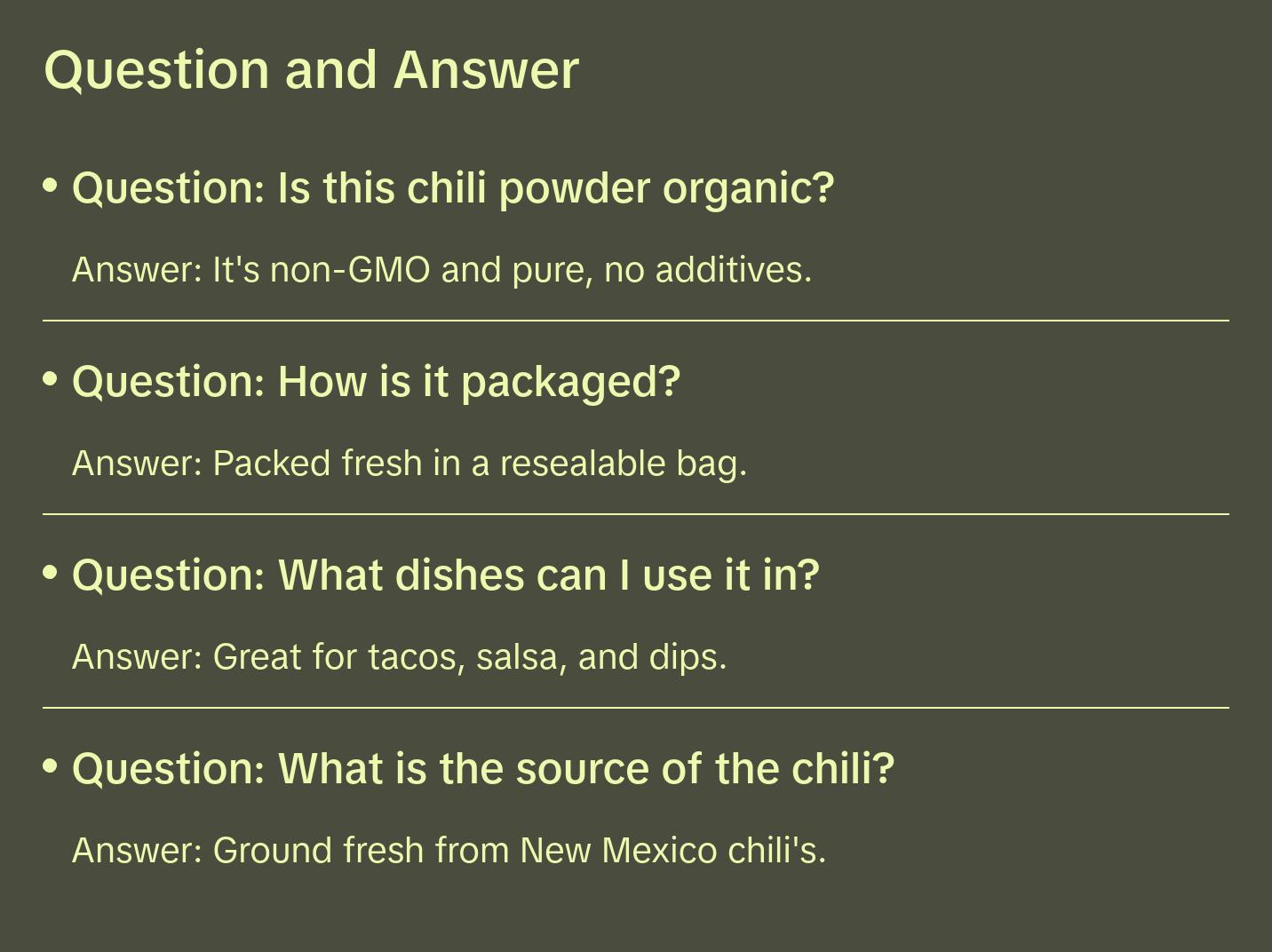 The Spice Way New Mexico Chili Powder - Pure & Premium Cayenne Pepper Seasoning - Oil Free Non-GMO