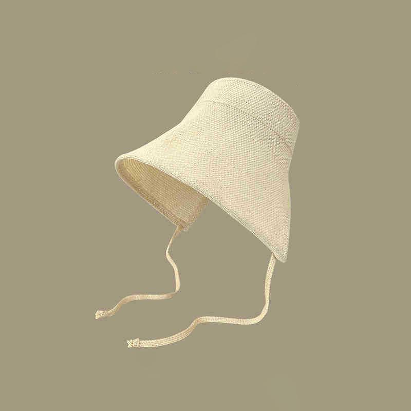 Cotton-Linen Summer Straw Hat — Sun Protection & Shade Hat | Seaside Woven Hat for Women | Vacation-Style Japanese Bucket Hat | Travel, Vacation, or Graduation Gift Cotton-Linen Summer Straw Hat — Sun Protection & Shade Hat | Seaside Woven Hat for Women | Vacation-Style Japanese Bucket Hat | Travel, Vacation, or Graduation Gift