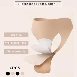 HOTCOM Multi-Pack Period  Cameltoe for Women G-String,Seamless Design, Basic Fit Comfortable Underwear -Womenswear Everyday Underwear Clothes High Stretch Panties for Gym Women's Seamless T-Back  Girl soft  Concealing summerwins