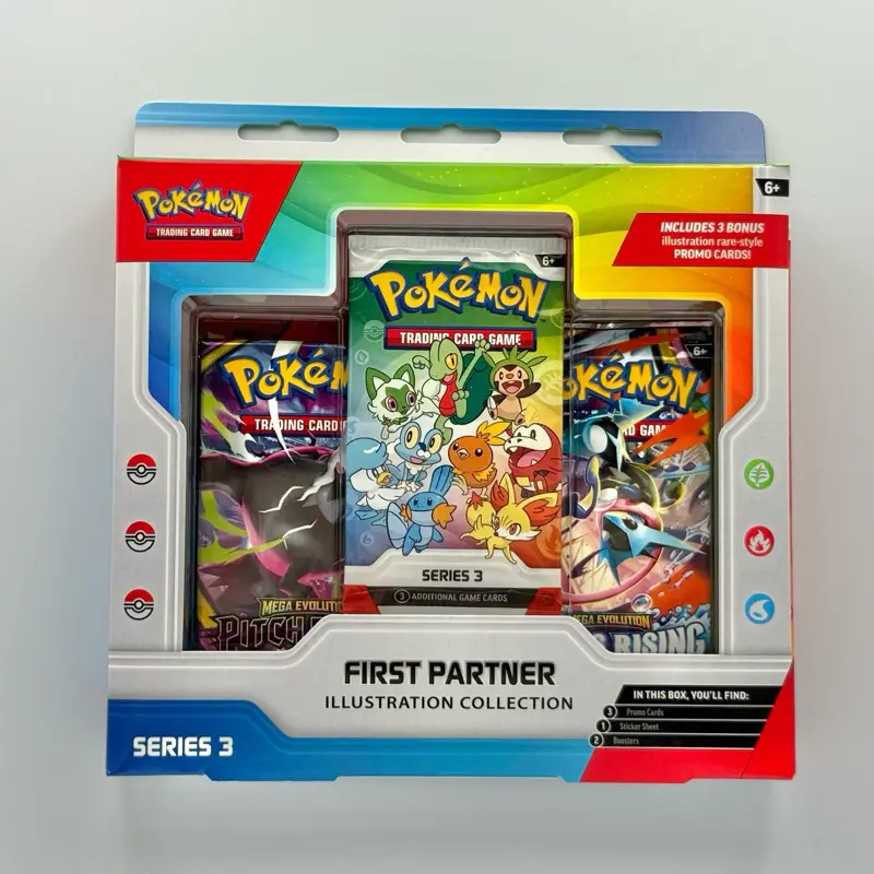 Pokemon First Partner Illustration Collection: Series 3 - DAMAGED Box