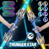 Light toys with cool and colorful lighting effects handsome double-edged retractable light toys with cool lighting effects, a seven color light, gifts for boys and girls