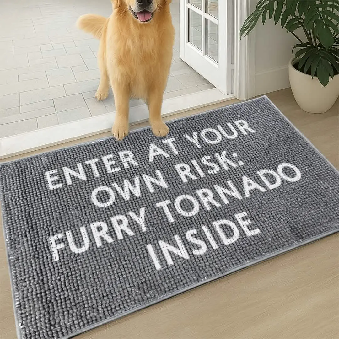 Enter At Your Own Risk: Furry Tornado Inside